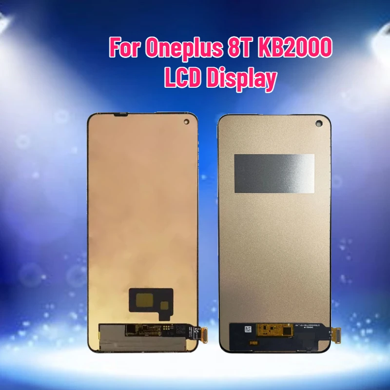 

LCD Display for Oneplus 8T KB2000 LCD Display Touch Screen Digitizer Assembly for Oneplus 8T LCD Screen