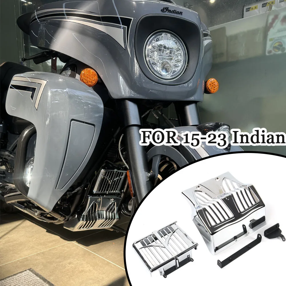 New Motorcycle Fairing Lower Front Spoiler Air Dam Fairing Mudguard Cover Protective cover Accessories FOR 15-23 Indian Bagger