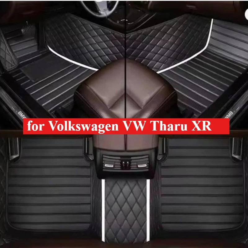 Custom Car Floor Mats for Volkswagen VW Tharu XR 2019-2026 Weather Anti-Slip Liners Interior Accessories Carpet Rugs Trunk Foot