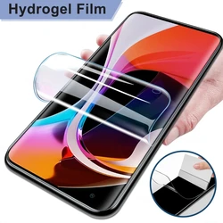 Hydrogel Film For Xiaomi Poco X3 NFC X2 M3 M2 C3 F2 Pro F3 Protective Film Mi 10 10T 11 Lite 11X Pro 10i 11i Mix 2 3 Film