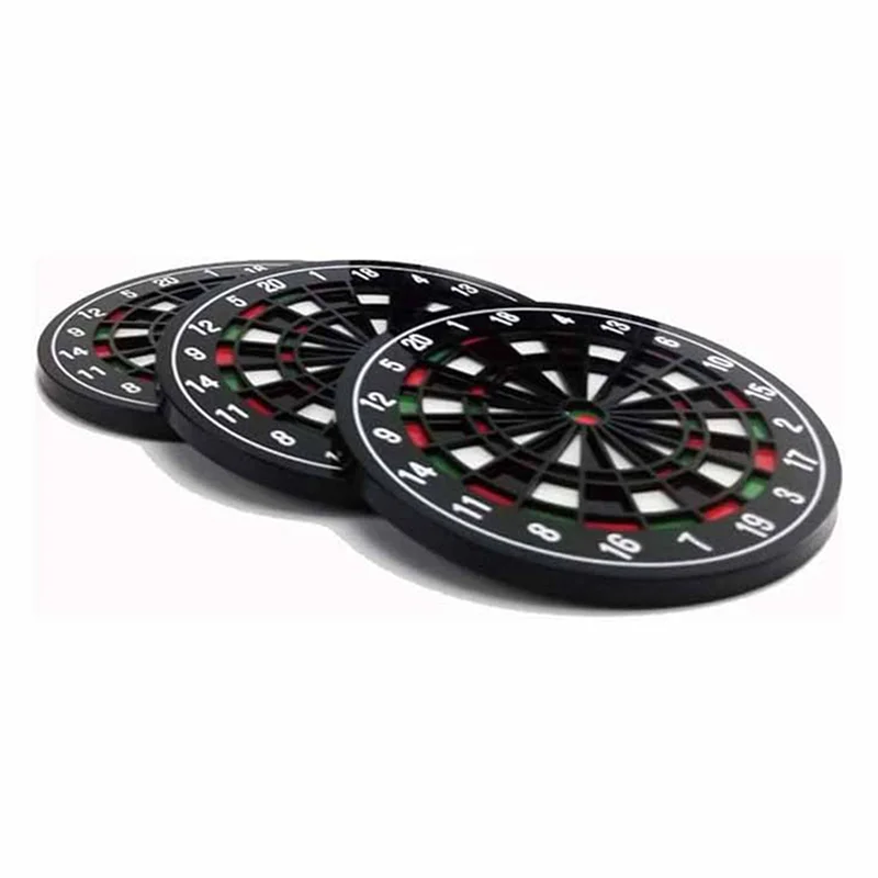Podkładki pod napoje AB42-Dart-Board Unikalny zestaw 8 sztuk do domu, kuchni, biura, na przyjęcie weselne, śmieszne, fajne, antypoślizgowe podstawki pod piwo
