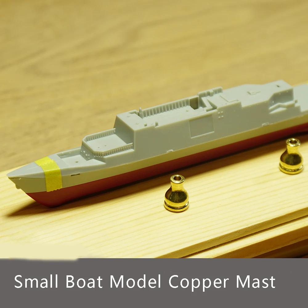 1/700 Small Copper Pole Of Ship Model Assembled Model Metal Support Toys Hobbies Making Accessories Tools DIY