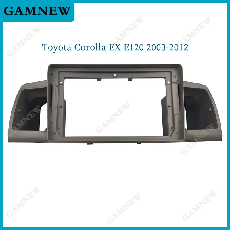 9 inch Car Radio Fascia Panel For TOYOTA Corolla EX 2007-2012 2013+ Stereo Dash Frame