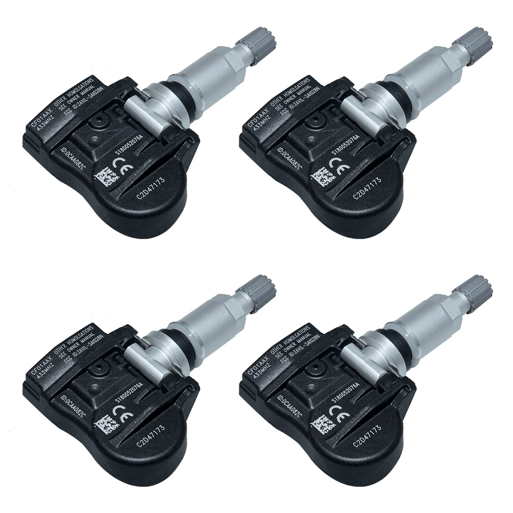 4PCS  TPMS Tire Pressure Sensors FOR LAND ROVER Discovery Sport Range Rover Sport Evoque 2011 L322 L405 C2D47173 433MHz