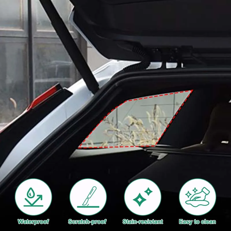 

For Volvo V90 2016-2024 Car trunk side window tool storage bag car interior modification accessories Oxford Cloth Black
