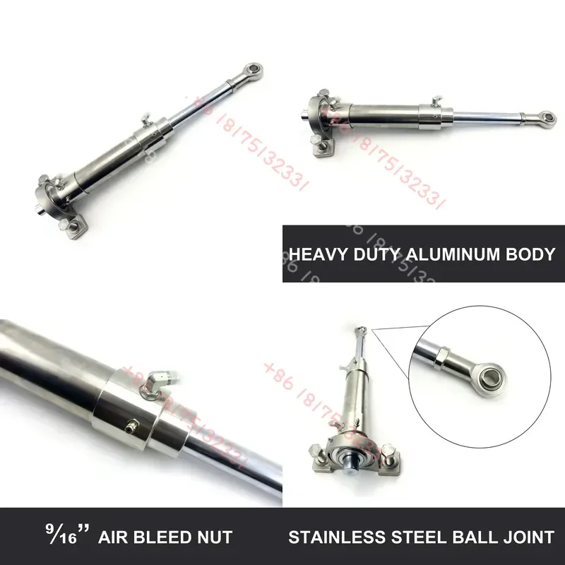 

Winibo Q60 Hydraulic Steering Cylinder Inboard 2-Line for Boats up to 25 Meters Marine Hardware Supply