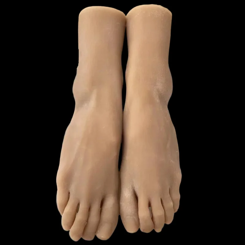 

Female Mannequin Silicone Foot Model Simulation Ballet Feet for False Nail Art Manicure Photograph Shoes Sock Display 3907