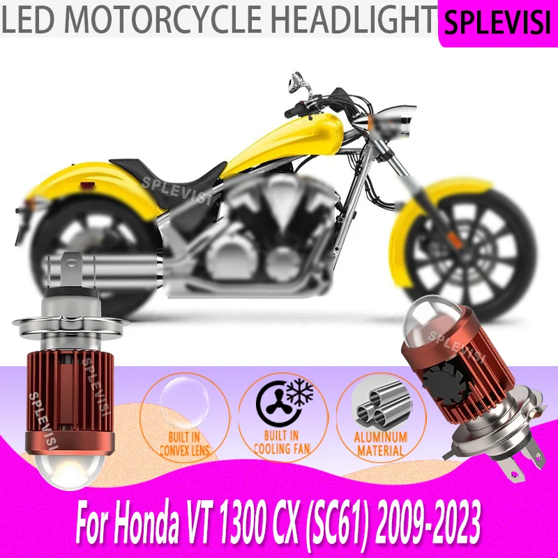 

Engineered for Long Life: LED with Advanced Cooling System For Honda VT 1300 CX (SC61) 2009 2010 2011 2012 2013 2014 2015-2023