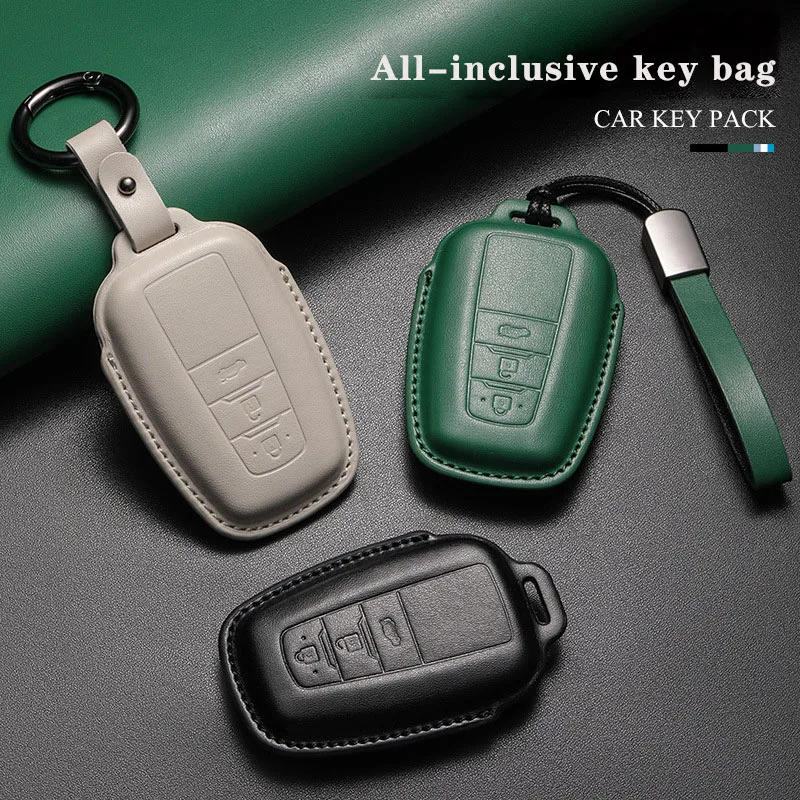 Applicable Toyota Camry key sleeve Asian Dragon Highlander RAV4 Rongfang Corolla Leiling CHR Clasp Buckle Car Key Case