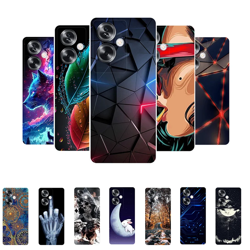 For OPPO A79 5G Case Silicone Back Cover Phone Cases for OPPO A79 A 79 5G CPH2553 Soft Case on OPPOA79 5G Fundas Cartoon