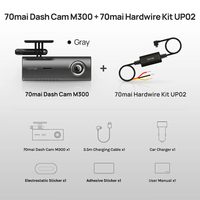 70mai Dash Cam M300 Car DVR 140° FOV 1296P Night Vision Dash Camera Recorder 24H Parking Monitor WIFI & App Control