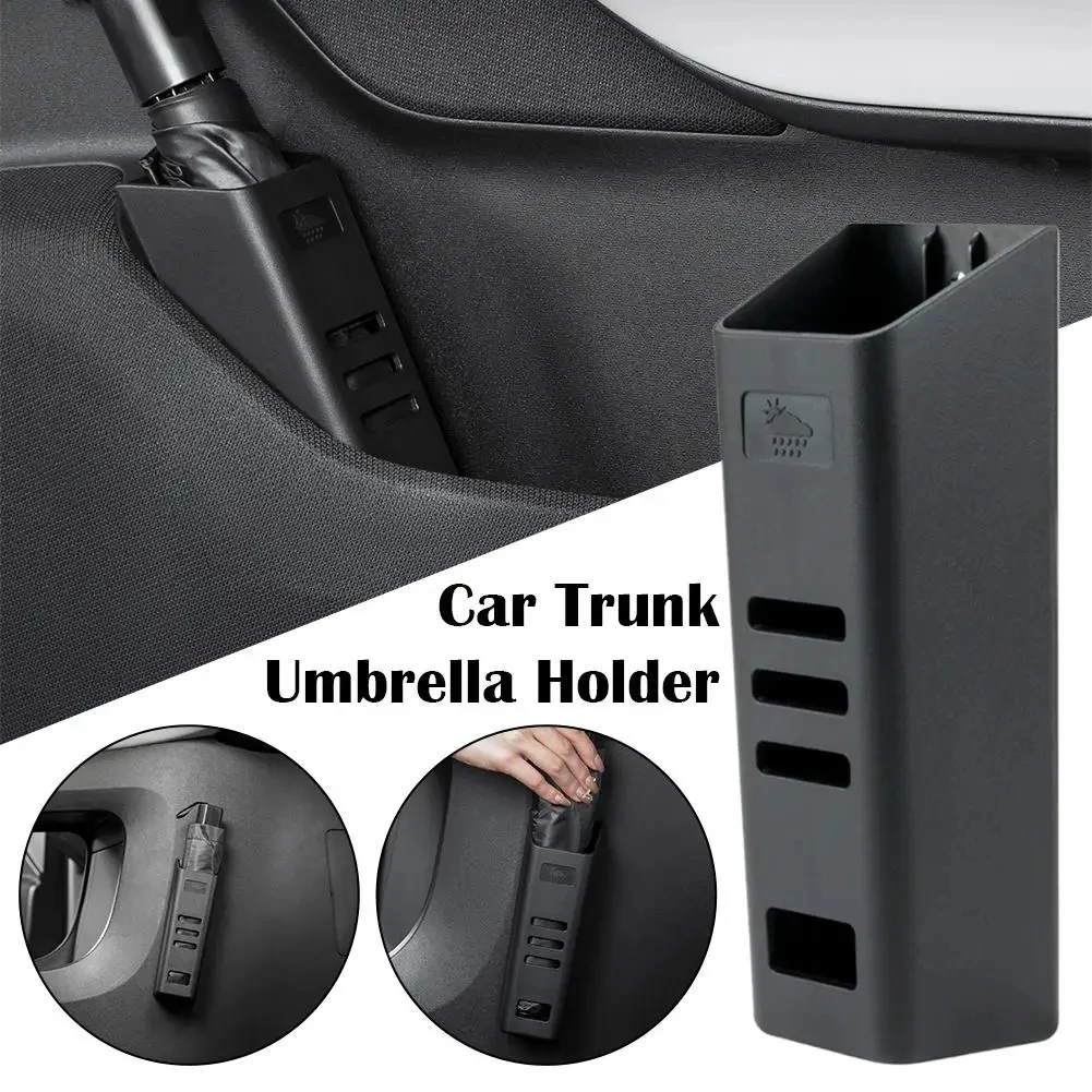 Umbrella Organizer Multi-Purpose Car Rain Umbrella Storage Box Cup Bottle Holder Storage Rack Car Interior Accessories
