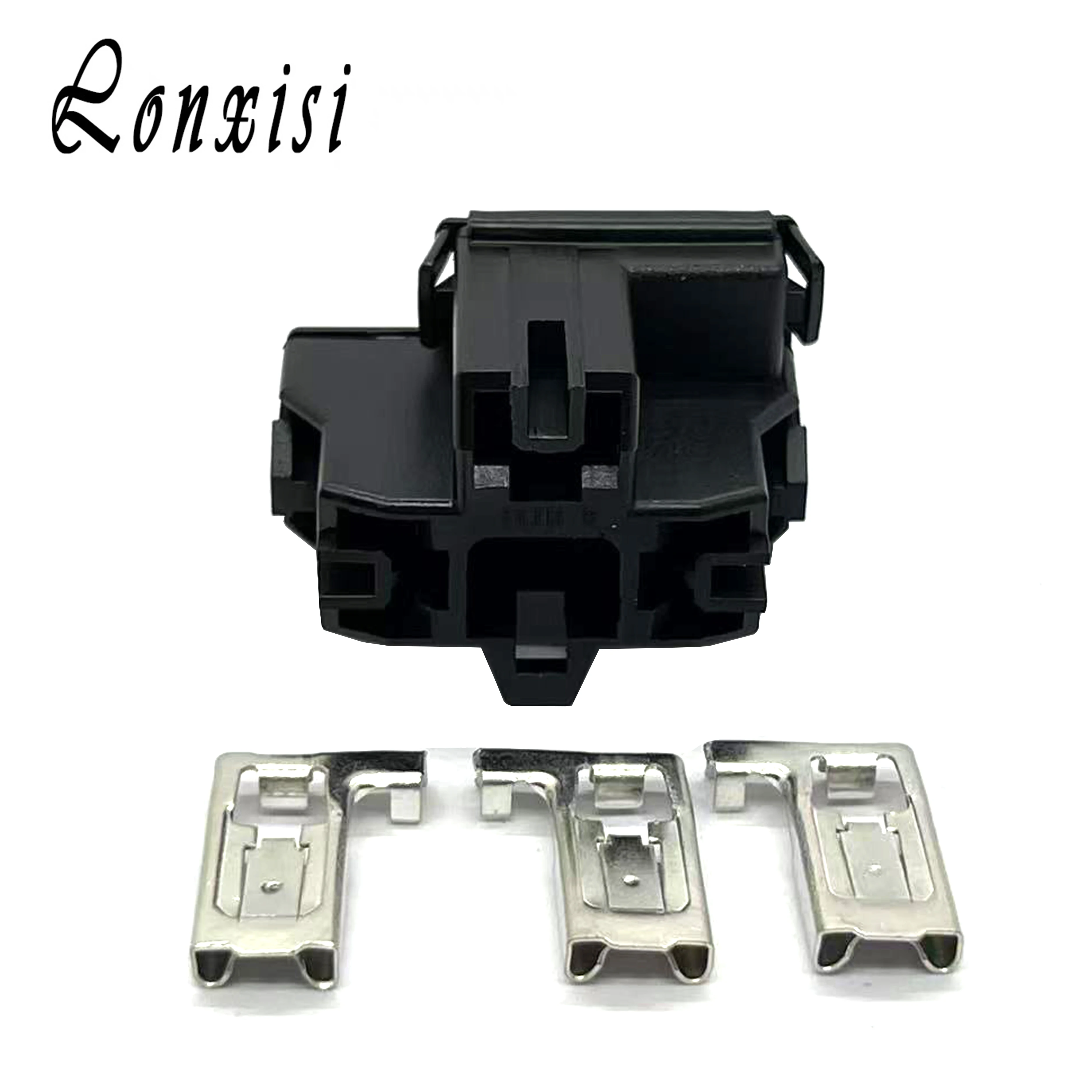

1/5/10/20/50 Sets 3 Pin Car Large Current H4 Headlights Near Far Light Bulb Cable Harness Connector Plastic Housing For Honda