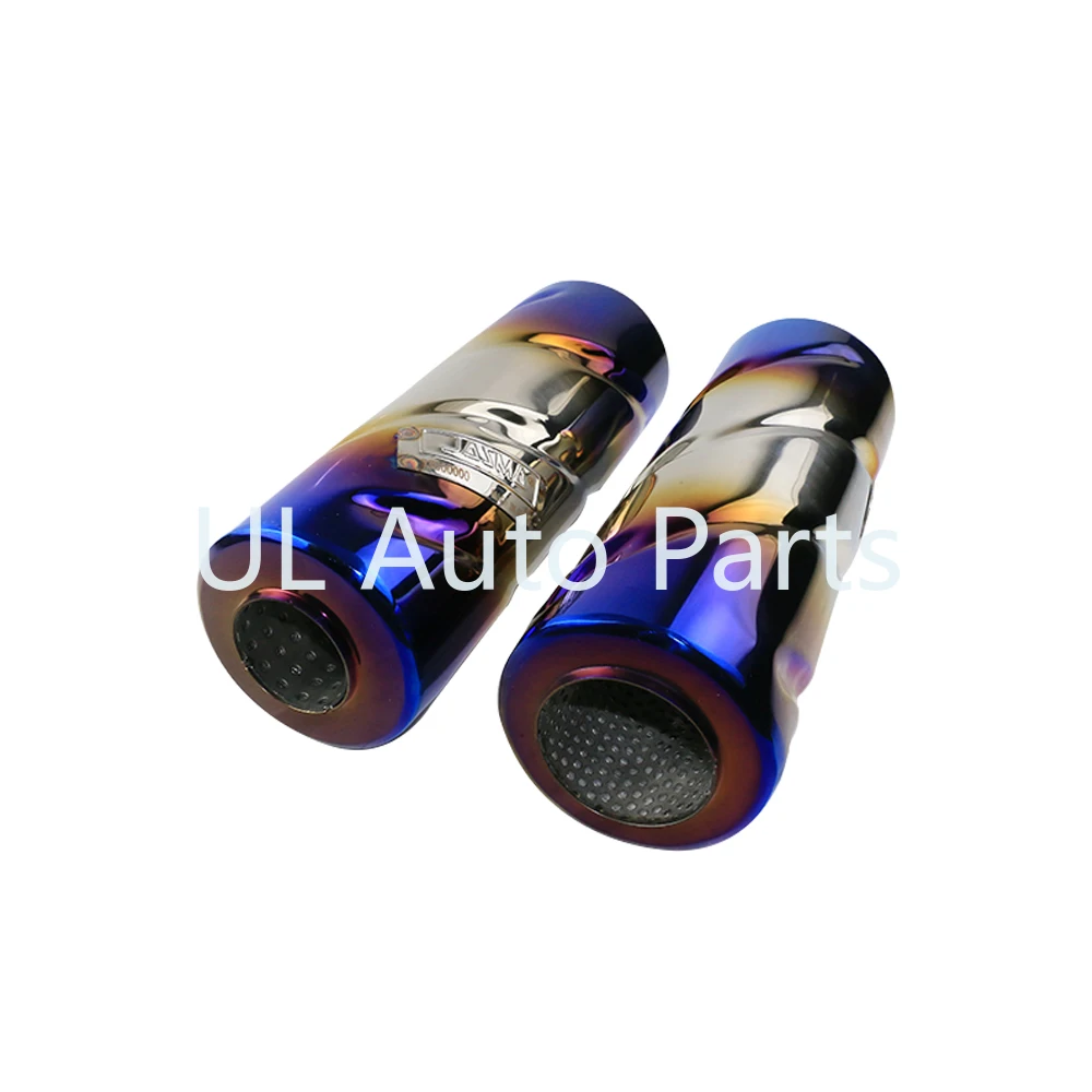 UL Universal Exhaust Resonator Muffler Stainless Steel Spiral inner tube for 2.5/3 inch Exhaust Mufflers