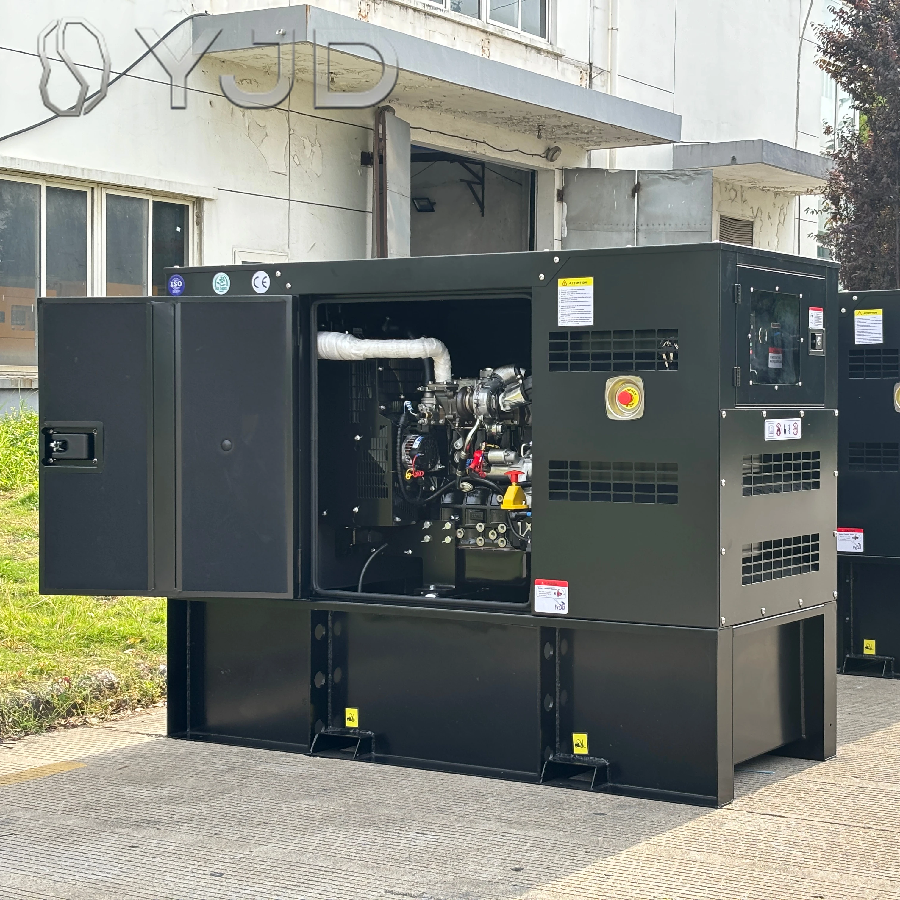 DYJD Super Silent Diesel Generator 60KW 60KVA Silent Canopy Diesel Generating Set Industrial Emergency Power Supply