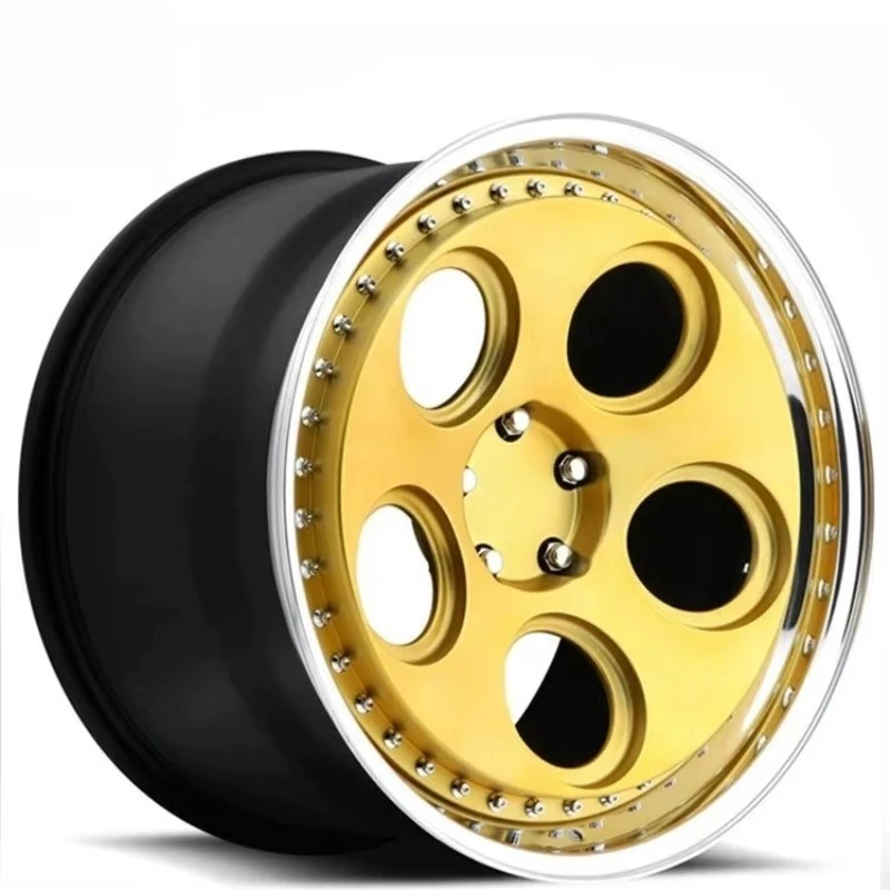 18 Inch 5x114.3 PCD Custom Forged Wheels, Lip & Barrel Adjustable Aluminum Alloy Car Rim Mod Parts