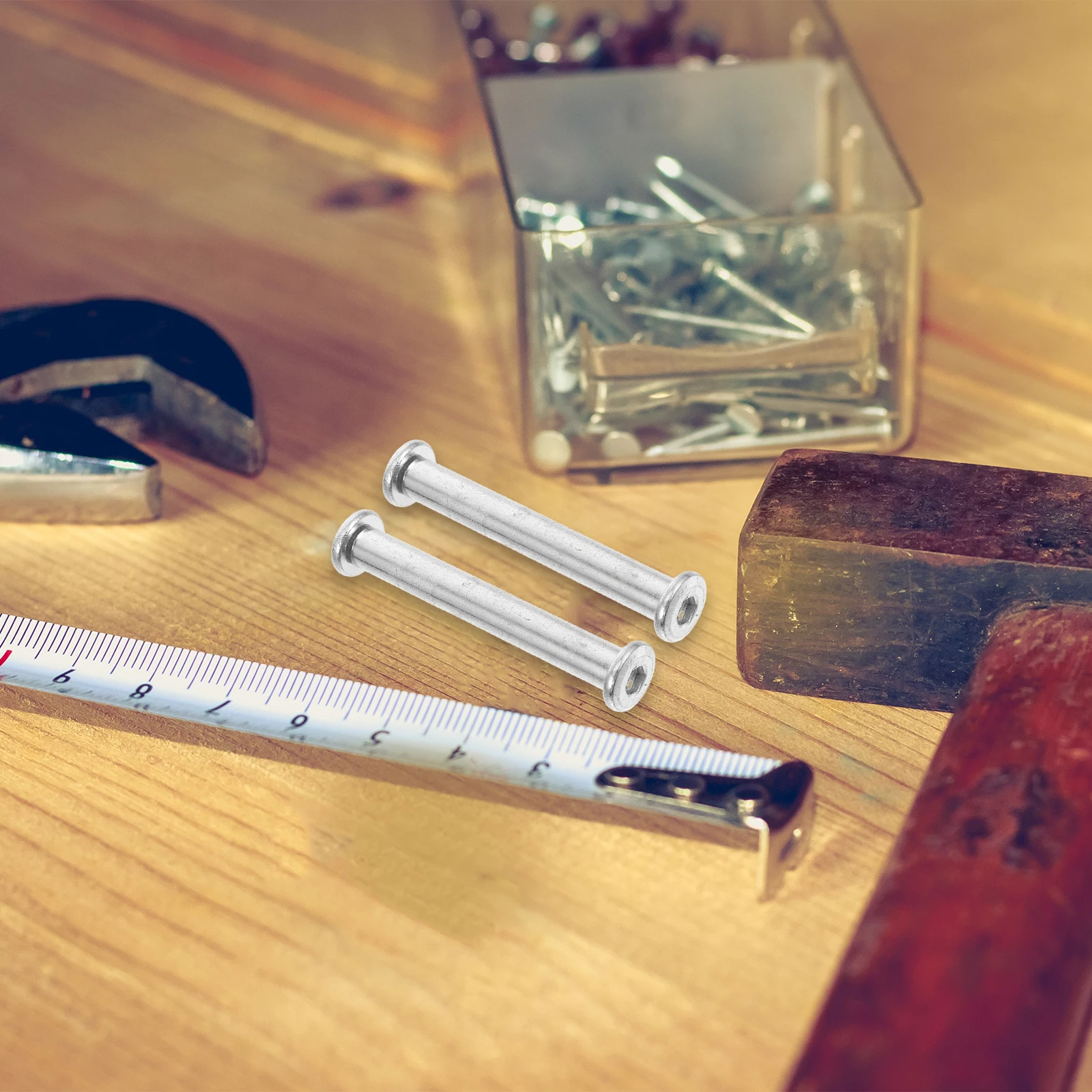 

Fixing Screws Clamping Knob Fastener Nails Replacement Bolt down Patio Umbrella Base Garden Folding Fan Shaft Rivets Metal