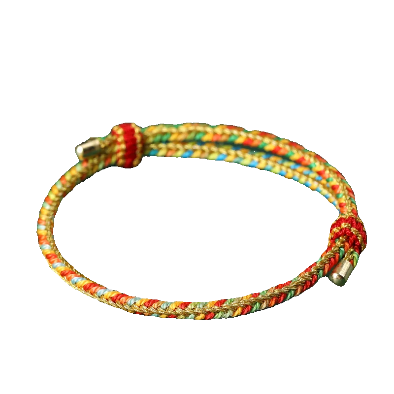New Dragon Boat Festival Dragon Boat Five Color String Bracelet Handwoven Adult Kids Jewelry Holiday Gift