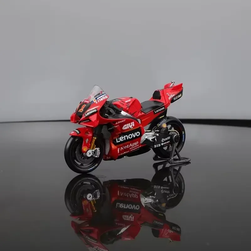 In Stocknew Product Maisto 1:18 Moto Gp Ducati Lenovo Team Alloy Miniature Diecast Model Moto Gp Championship #1 #23 #63 Toy Car