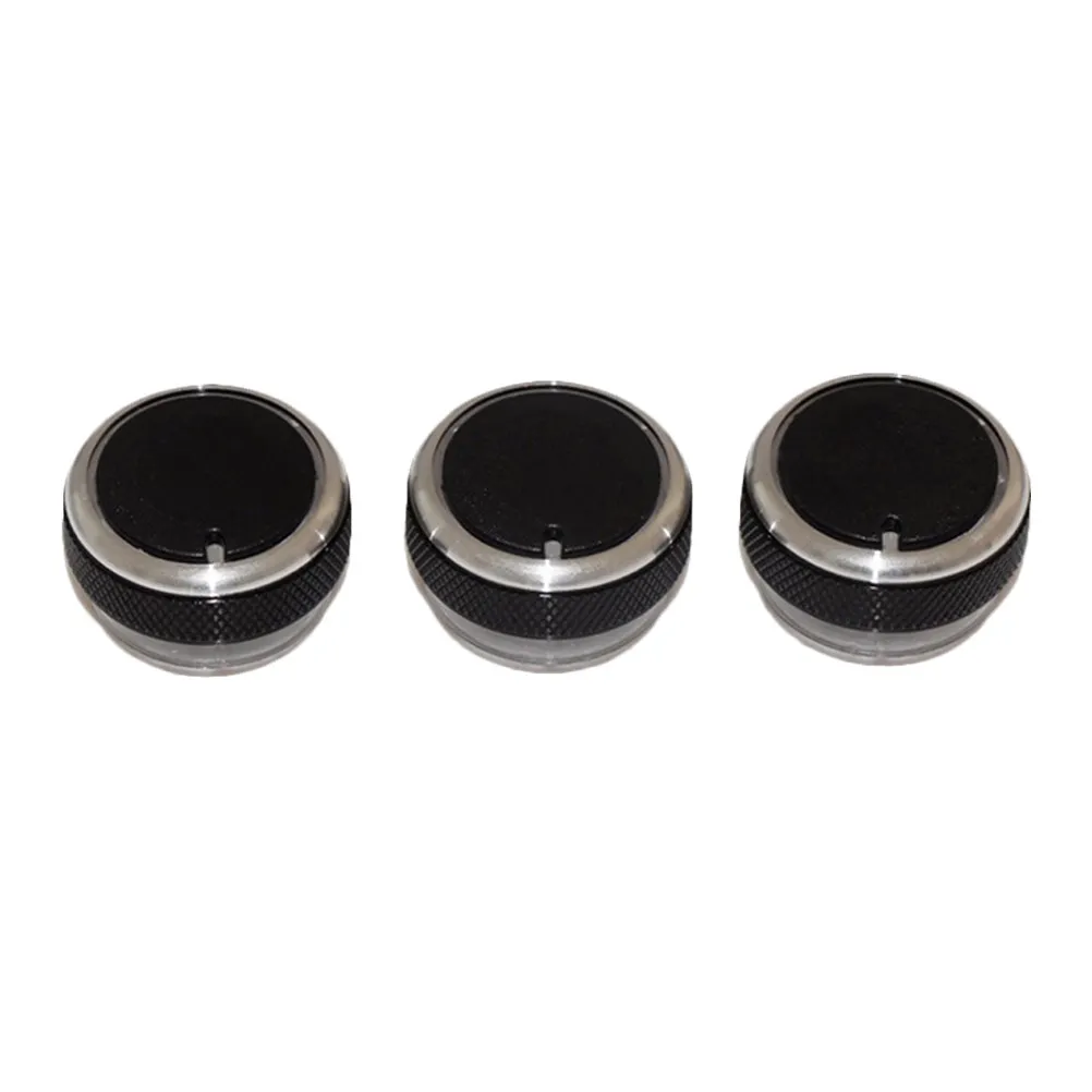 

2Pack Black Air Conditioning Control Switch Knob Replacement for Car Dashboard Ac Button Accessory Air Conditioner Control