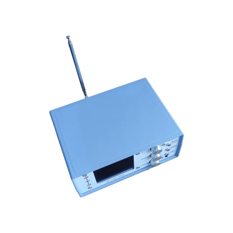 

ABMF-FM AM Stereo Radio TEF6686 FM SW/MW/LW Full Band Radio Receiver Built-In Battery And Antenna DSP Blue