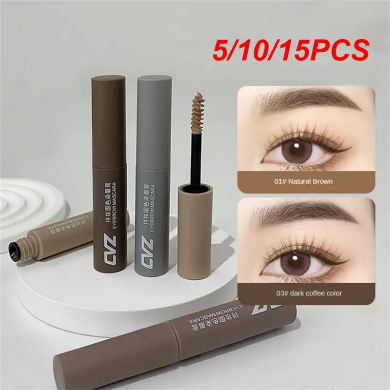 

5/10/15PCS Fixed Color Eyebrow Cream Lasting Universal Anti-sweat Eyebrow Products Natural Eyebrow Cream Eye Makeup