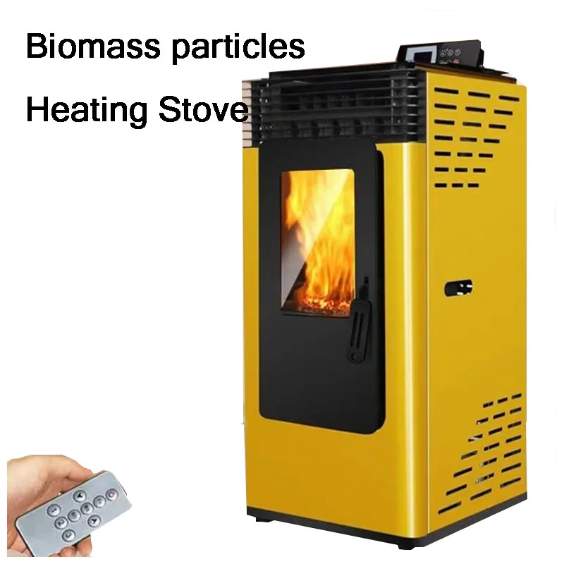 

Automatic Heating Stove Biomass Particle Furnace Button Heater Household Hntelligent Indoor Pump House