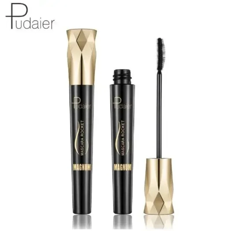 Pudaier 4D ألياف الحرير لاش ماسكارا طويلة الشباك حجم اكسبرس الرموش مقاوم للماء السائل رموش تمديد ماسكارا ماكياج