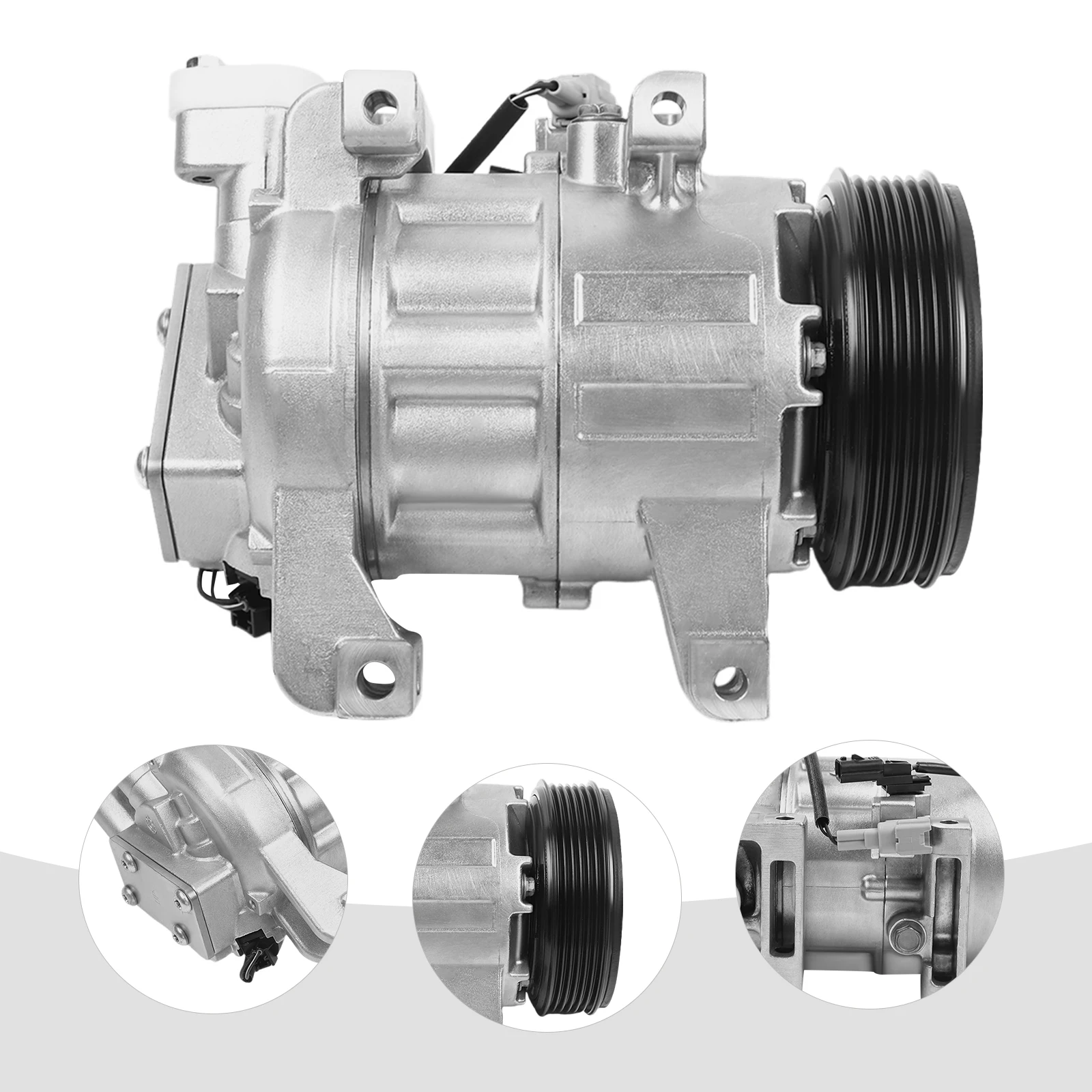 

AC Compressor w/Clutch For 2013-2018 Nissan Altima 2.5L SL SV, A/C Compressor CO 29073C, Air Conditioning Compressor