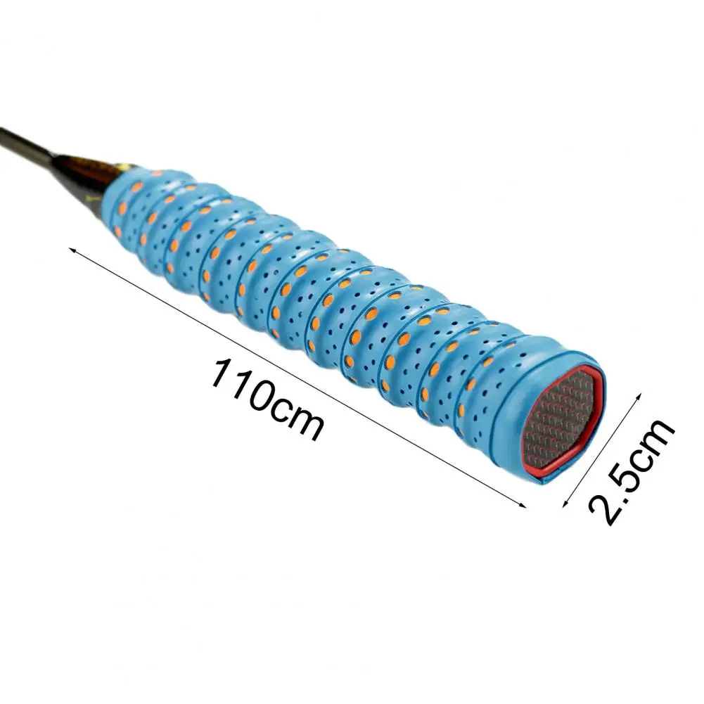Racket Sleeve Long Lasting Anti Slip Bright Color Anti-slip Overgrip Tennis Racquet Badminton Racket Handle Grip Tape Sweatband