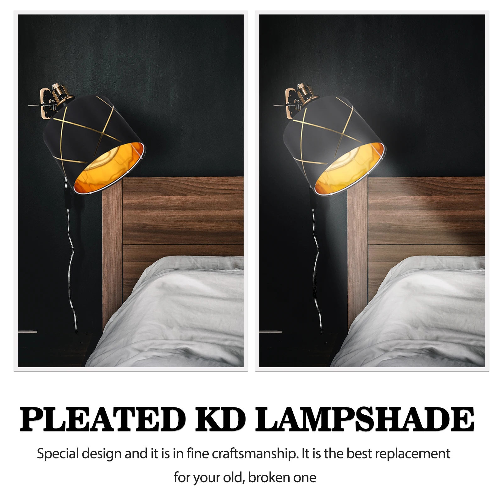 

Fabric Lampshades E27 Socket Drum Desk Pattern Replacement Light Cover Vintage Table Shades For Ceiling Chandelier