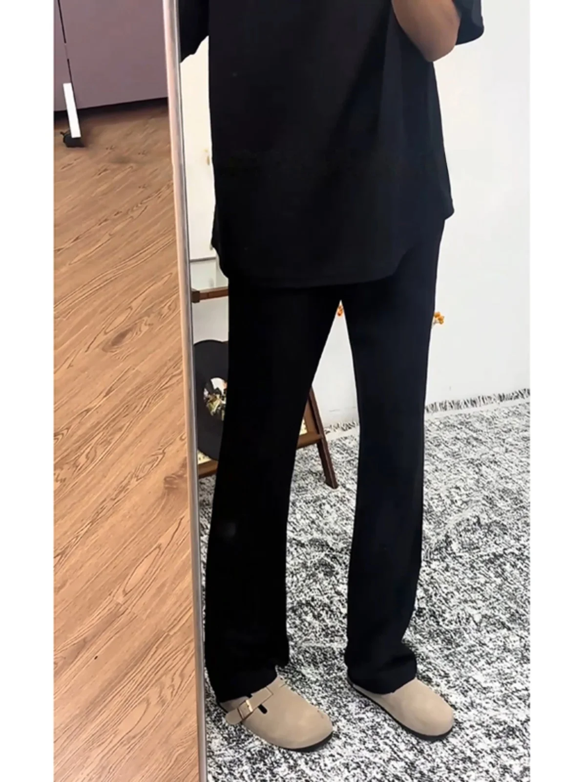 

Мужские летние брюки Black Knife из ледяного шелка: тонкие, формальные, в прохладном стиле, свободного кроя, длинные, повседневные, молодежные, модные