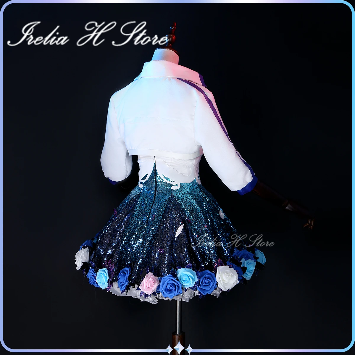 Irelia H LOL KDA K/DA オールアウトセラフィンコスプレ衣装女性のためのハロウィンゲームドレス女性高品質バージョン