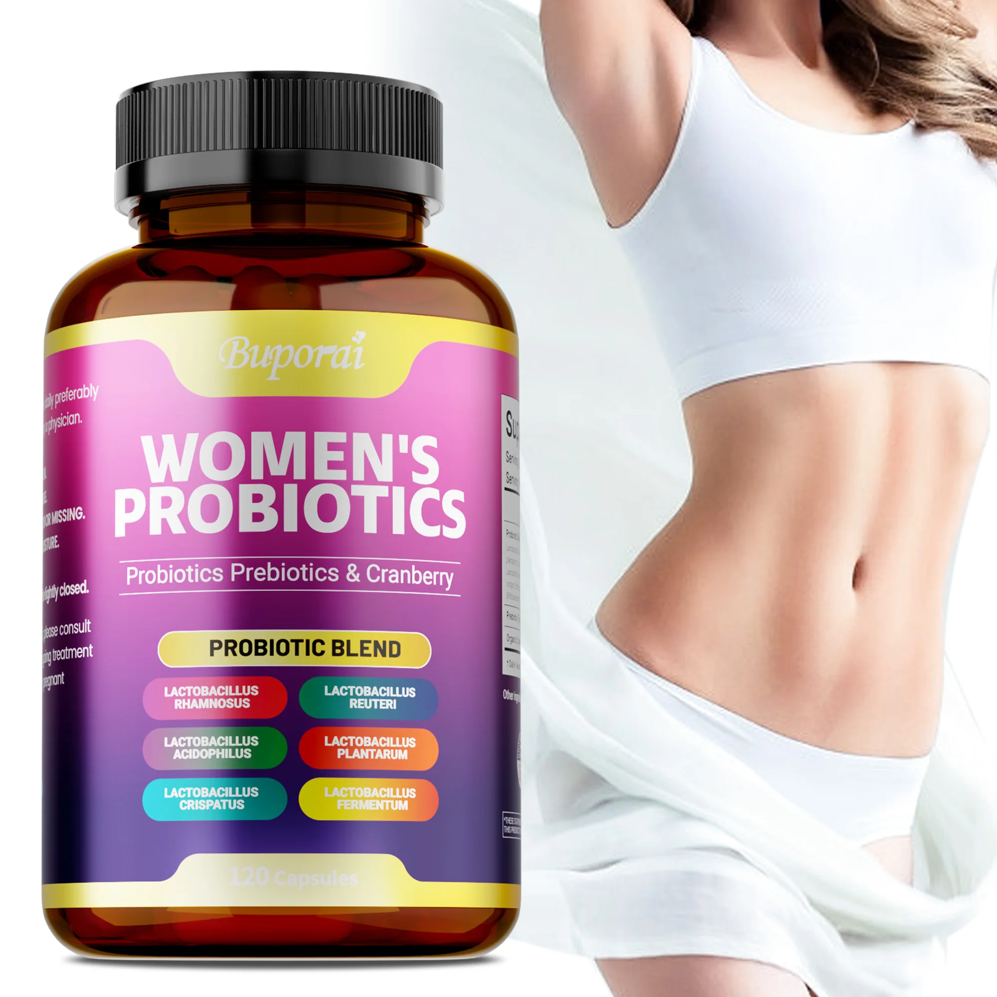 

Women's Probiotics - Nourishes Digestive System, Promotes Digestion and Intestinal Health, Enhances Immunity, Overall Health