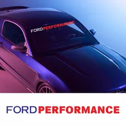 Автомобильная наклейка Ford Performance для переднего окна, крыши двигателя, багажника, заднего кузова, наследия, наклейка с боковой полосой для Ford