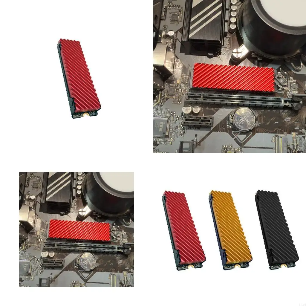 

K3NB Compatible M.2 Solid Disk Heatsink High Efficiency Cooling Fins Reduce Drive Temperature For Extended Gaming Durability