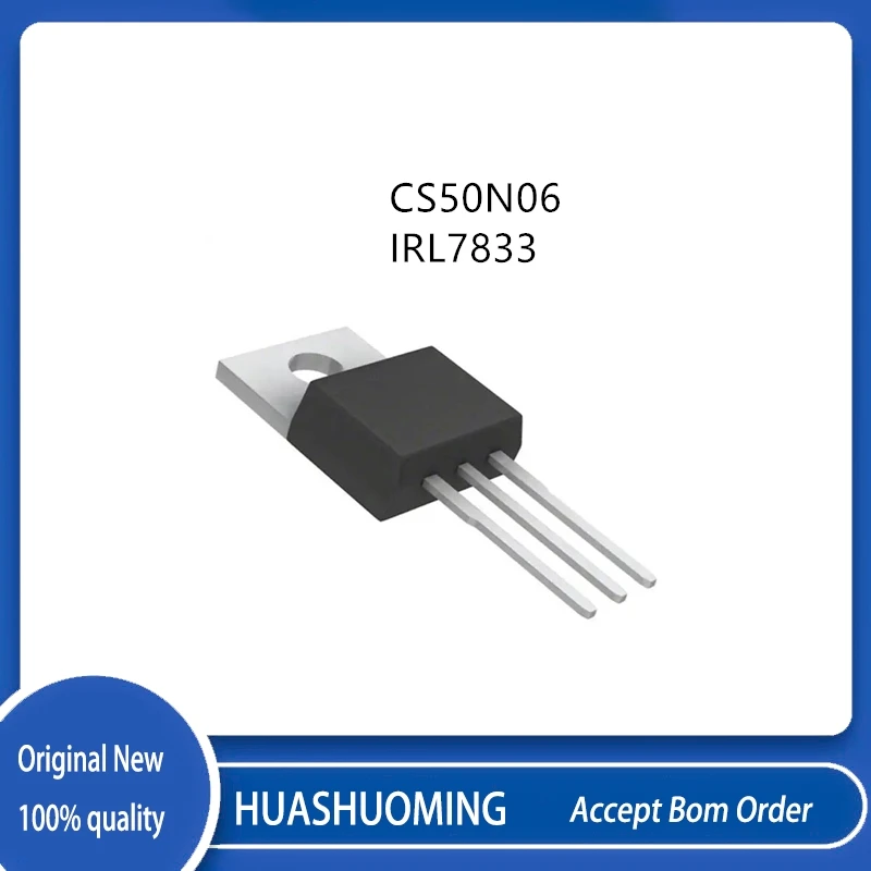 10Pcs-20Pcs/Lot CS50N06 IRL7833 L7833  TO-220PO