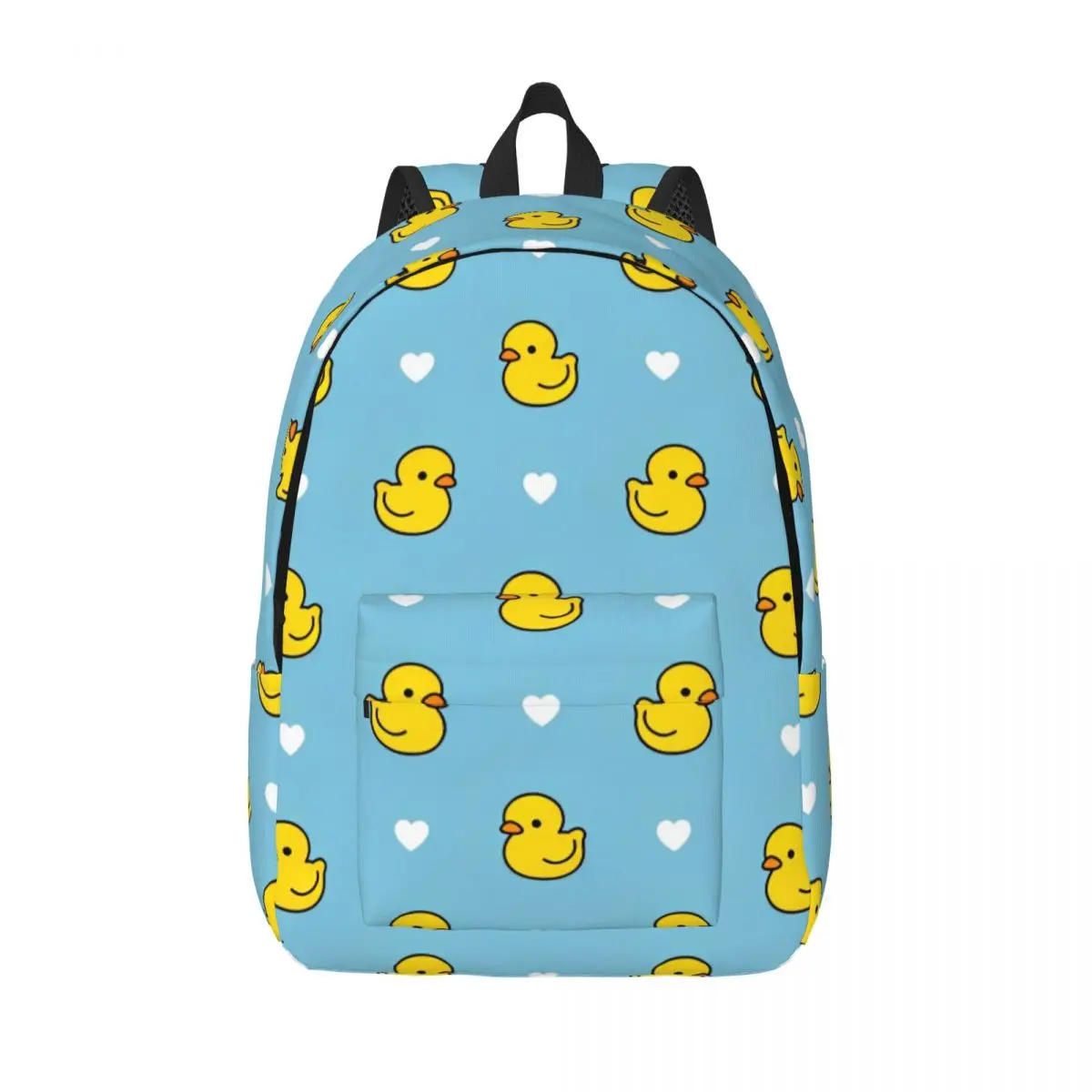 حقيبة ظهر لطيفة على شكل بطة كرتونية لمرحلة ما قبل المدرسة والابتدائية وحقيبة كتب للأولاد والبنات والأطفال من القماش في الهواء الطلق