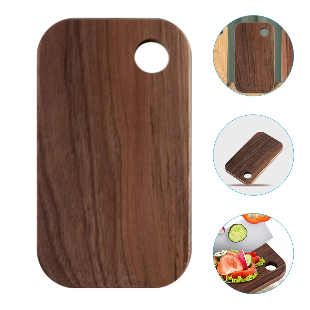 

Small Wooden Cutting Board High Density Lightweight Portable Picnic Chopping Board for Kitchen Camping