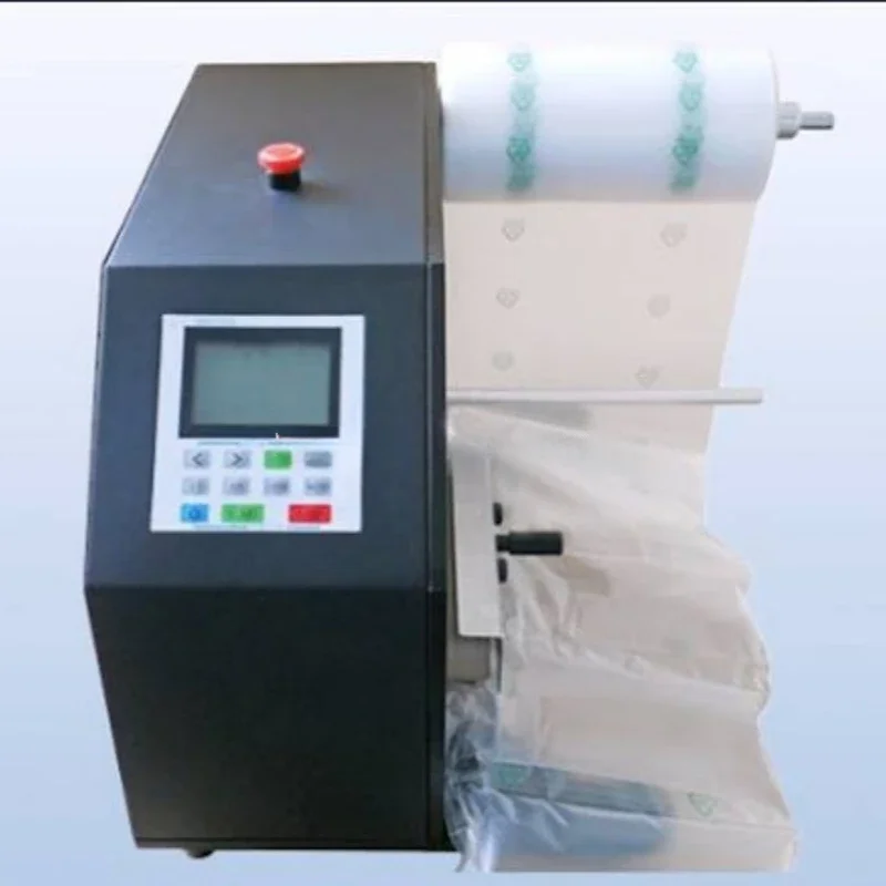 Air Cushion Bag Inflator, Automatic Filling Air Pillow Bag, Bubble Film, Bubble Bag Machine