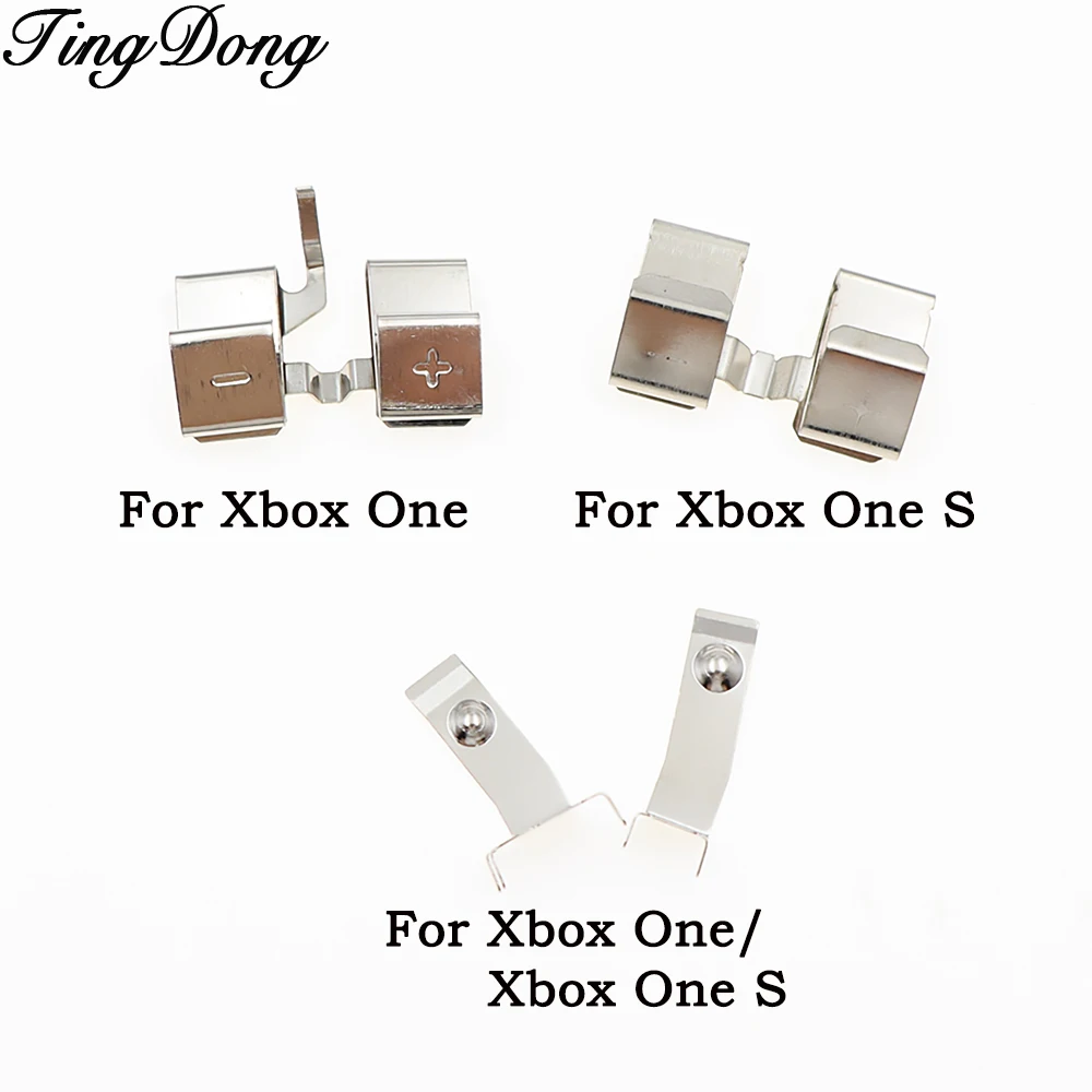 1/10PCS Ersatz Batterie Kontakt Clip Teil Batterie Frühling Halter Für Xbox One/One S Controller