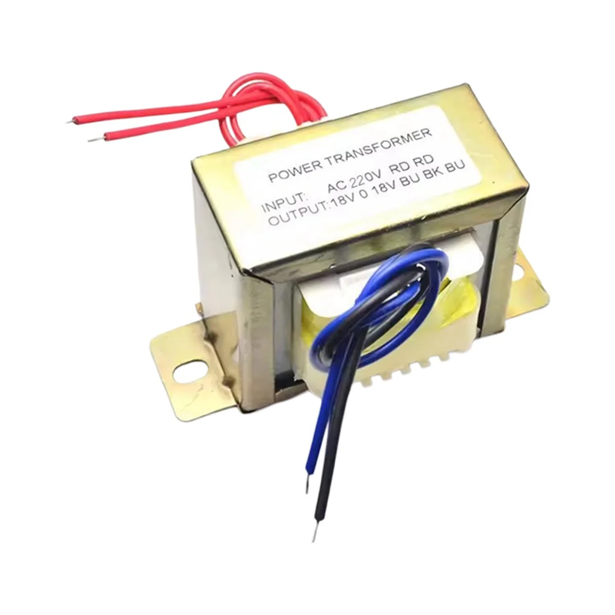 Power Transformer Power Transformer Dual AC 18V 50W EI Transformer 220V in Optional for Preamplifier 2.1 Amplifier Tone Board