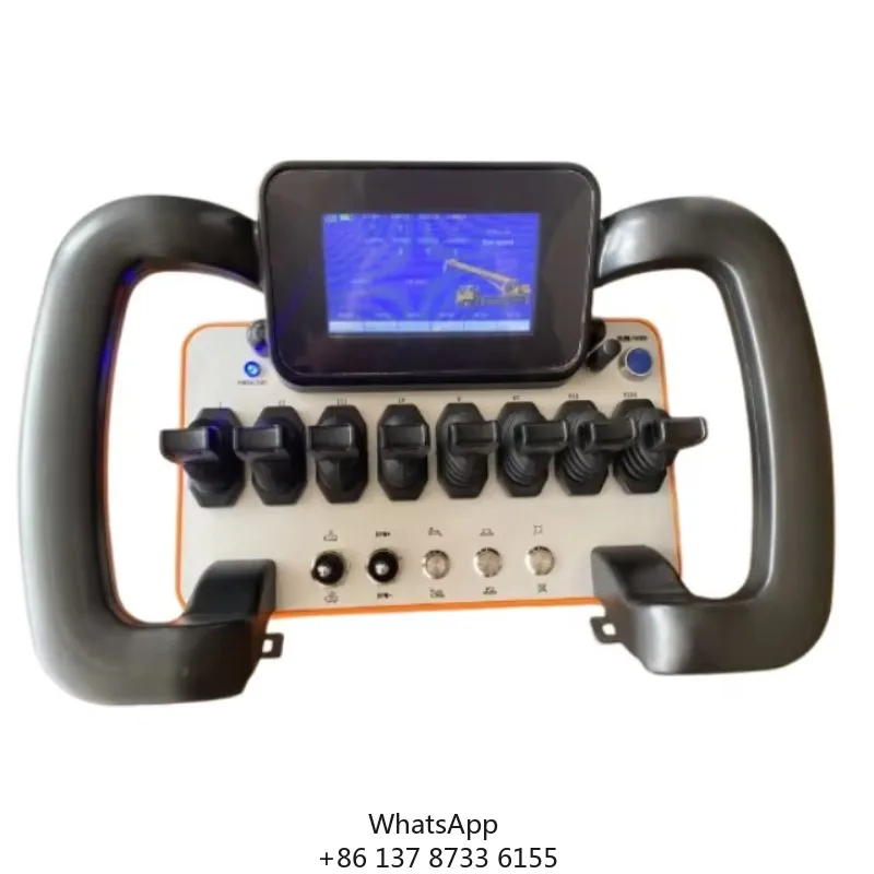 6 Joystick Crane Remote 12v Wired Hydraulic Remote Control 6 Joystick Crane Remote 6 Channel 12v 24v