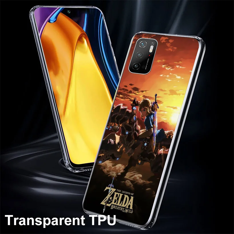 Z-Zeldas-Majoras Game Phone Case For Xiaomi Poco X6 X5 X4 X3 Nfc F6 F5 Pro F4 Gt F3 F2 F1 M5S M4 M3 Personalized Print Cover