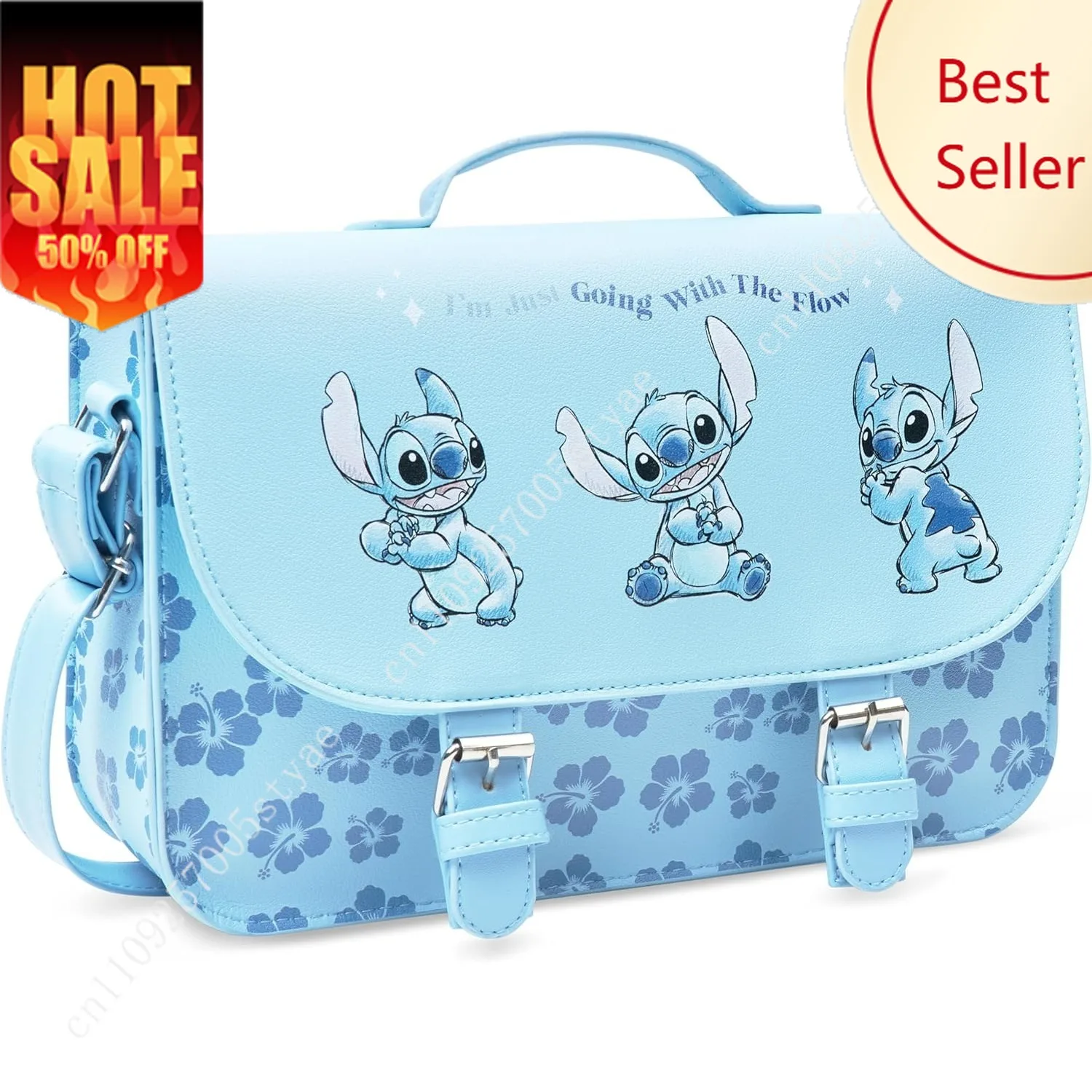 

Disney Stitch Crossbody Bags Women Purse Sling Shoulder Bag for Shopping Vacation Cartoon Decoration Holiday Party Femail Gifts