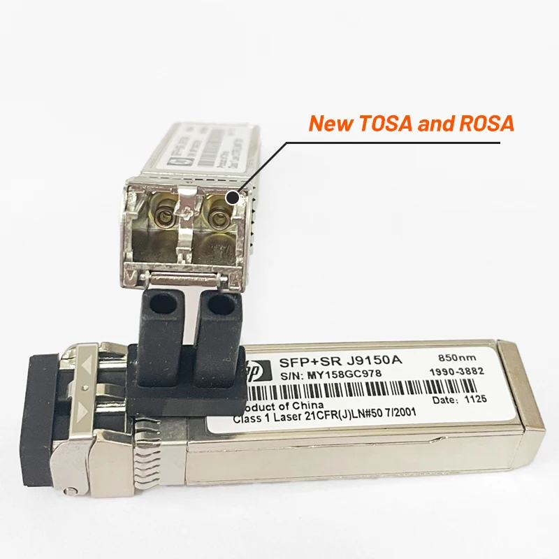 Módulo transceptor de fibra óptica para HP J9150A/J9150D SFP, 10Gb, 10Gbase-SR, multimodo, 850nm, dúplex, LC, 300m, SFP +, interruptor de turbo