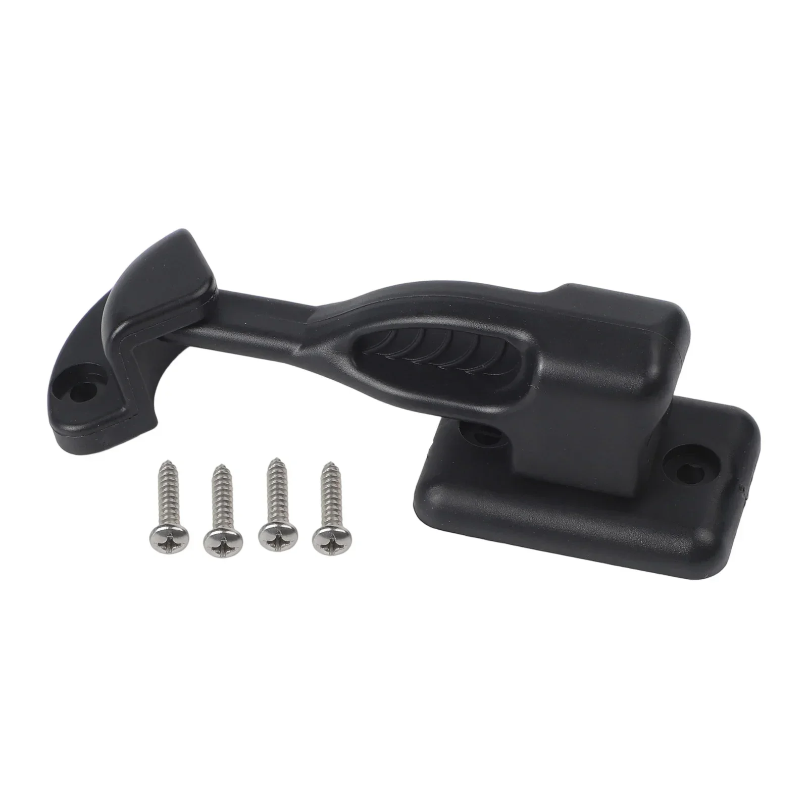 Easy Install Door Mechanism Rotating Latch 97*46mm Door Lock Latch Nylon Material Robust Construction Stylish Finish