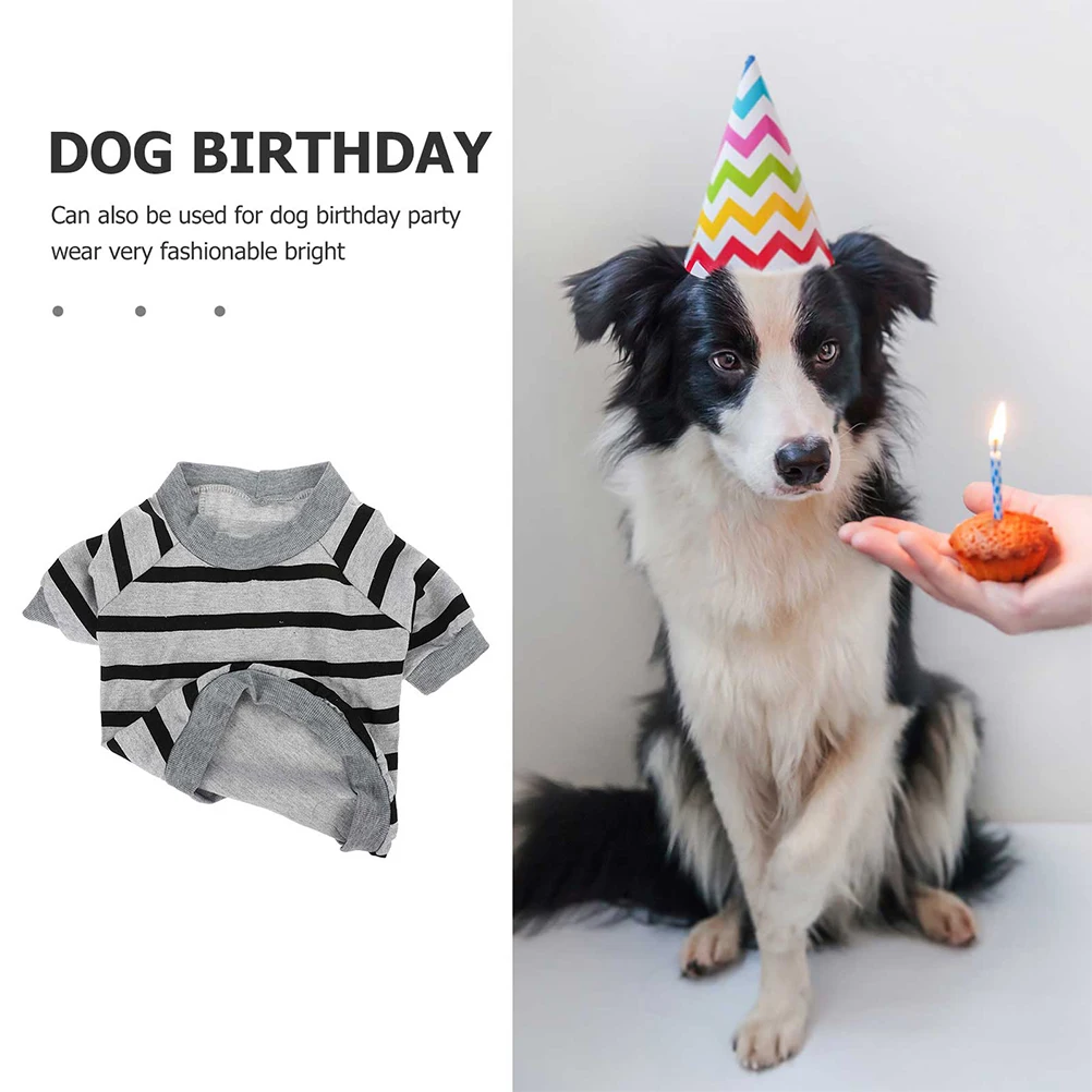 

Dog Cat Puppy Summer Shirt Size T-Shirt Stylish Breathable Pet Clothing Outfit Dog T-Shirt Breathable Pet Shirts
