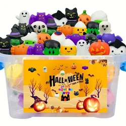 Halloween Squeeze Toys Set Stress Relief Anxiety for Kids Halloween Party Anxiety Toys Christmas Halloween Birthday Gifts