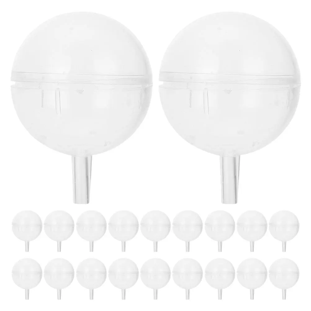 Caja de flores de Chocolate de 20 piezas, vaso de plástico transparente con tapa, soporte para dulces para ramo, decoración del Día de San Valentín, ramo de Chocolate DIY